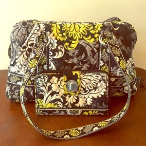 Vera Bradley “Baroque” Bag and Wallet